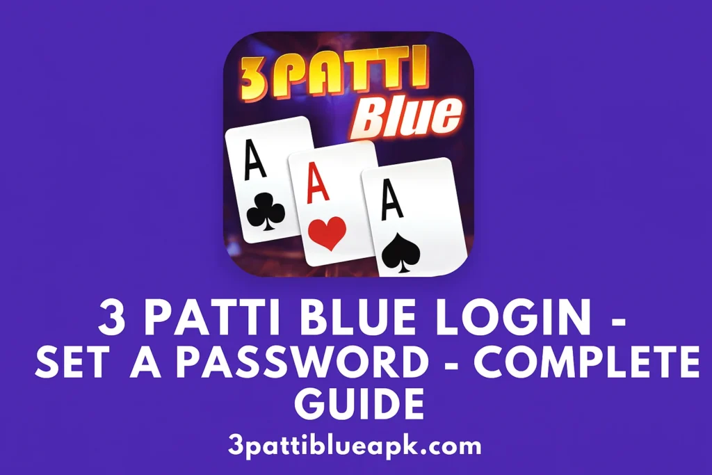 3 Patti Blue Login