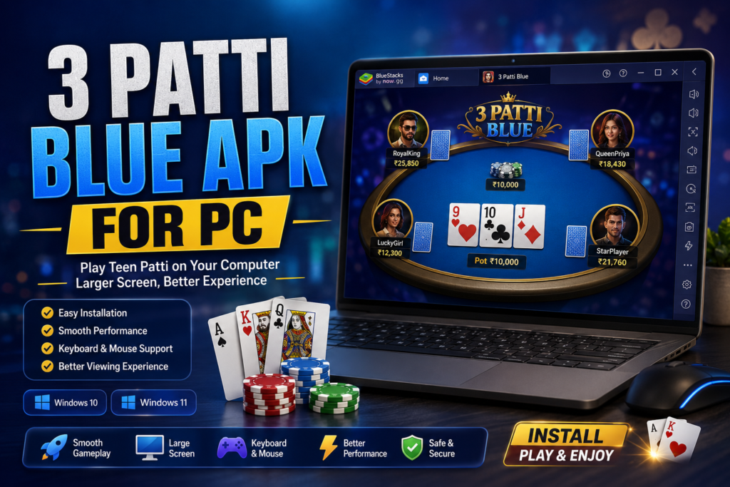 3 Patti Blue APK for PC